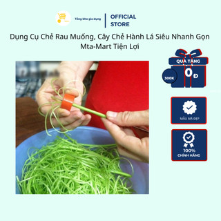 Dụng Cụ Chẻ Rau Muống, Cây Chẻ Hành Lá Siêu Nhanh Gọn Mta-Mart Tiện Lợi