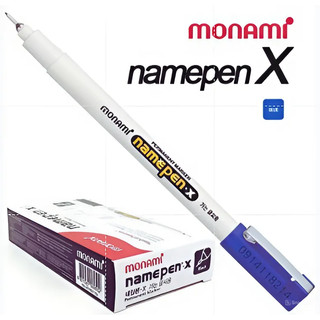 Bút Monami Namepen X Hàn Quốc - Hộp 12 cây
