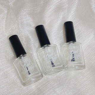Chai rỗng đựng nước sơn thuỷ tinh 16ml , mẫu chai dẹp rất xinh , lông cọ mềm mịn