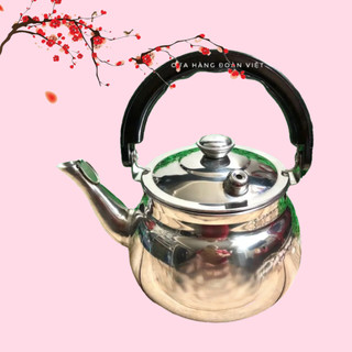 Ấm Đun Nước - Inox 304 Cao Cấp - Có Còi Reo 5 lit, 3 lit