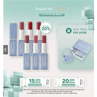 Son thỏi Ho Ngoc Ha Cao Cấp M.O.I The New Iconic Phiên bản giới hạn 2.7g