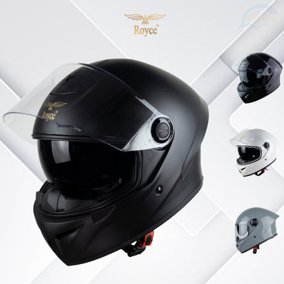 Mũ Bảo Hiểm Fullface 2 Kính Cao Cấp Royal - Royce XH04 - Vòng đầu 57-59cm - Hàng Chính Hãng - Bảo Hành 12 Tháng