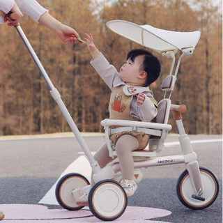 Xe đạp 3 bánh cho bé kiêm xe đẩy, xe chòi chân xe thăng bằng 2 chiều LECOCO gấp gọn dành cho bé từ 1-6T