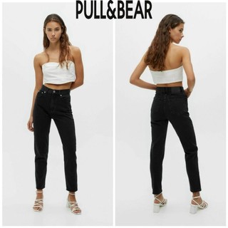Quần jean mom fit p&b* cambo dư xịn