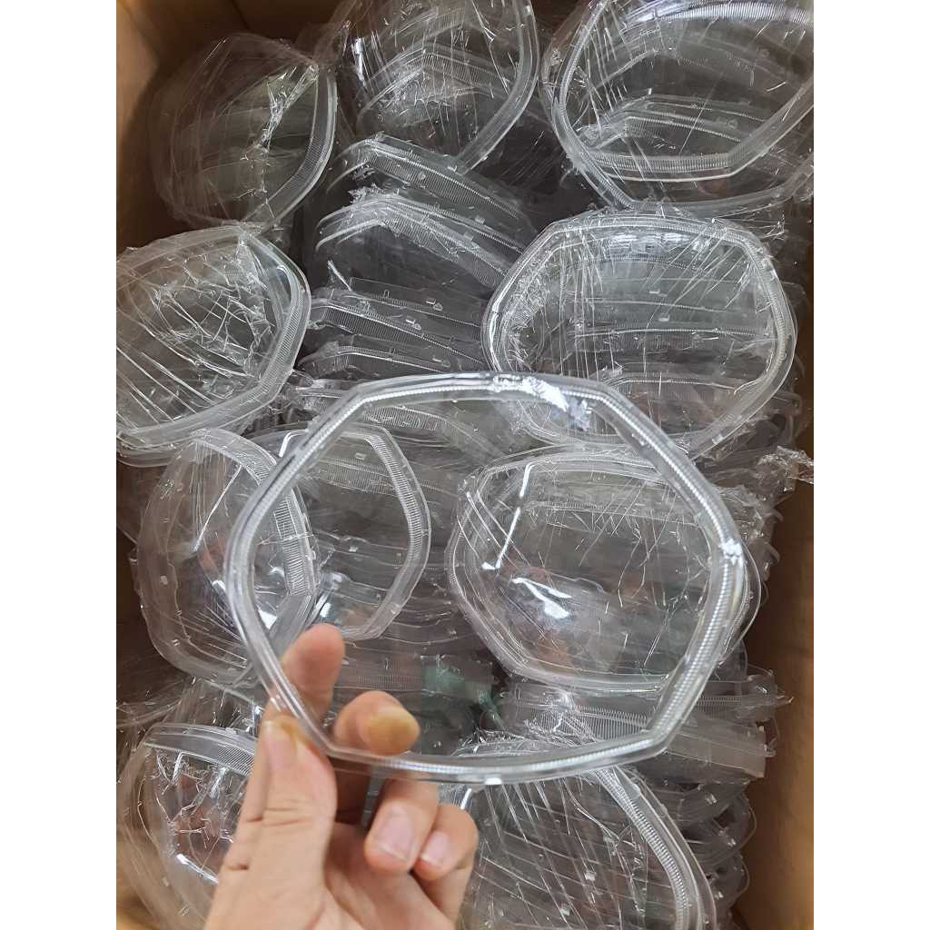 Mặt kính đèn pha lục giác xe điện Vespa Espero