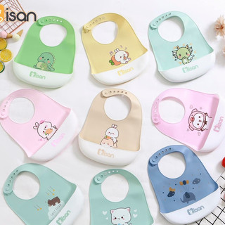 Yếm Ăn Dặm Silicon Có Máng Nhiều Mẫu, Yếm Ăn Dặm Silicone cho bé