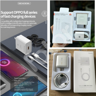 [FREESHIP] BỘ SẠC NHANH HUAWEI 65W - SENDEM 80W - OPPO 65W TỪ USB RA TYPE-C