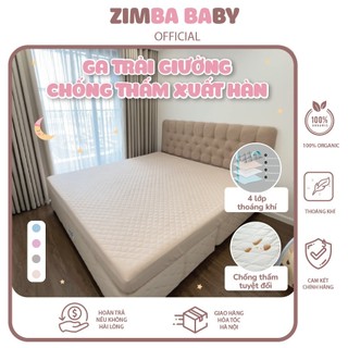 Ga Chống Thấm Xuất Hàn Cho Bé Topper Bảo Vệ Đệm Chất Liệu Mác Đệm Chống Thấm t Mịn Cao Cấp
