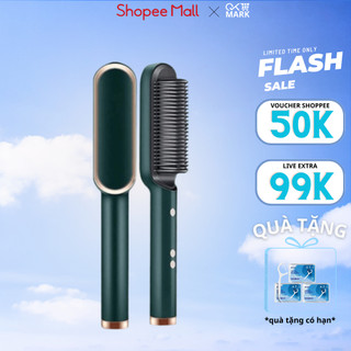 ( Loại 1)  Lược điện chải tóc tạo kiểu uốn thẳng 3 in 1 đa năng cao cấp ( Hàng Đẹp )