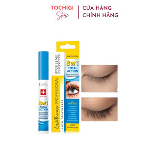 Tinh Chất Dưỡng Mi Eveline 8 in 1 Total Action Lash Therapy professional 10ml
