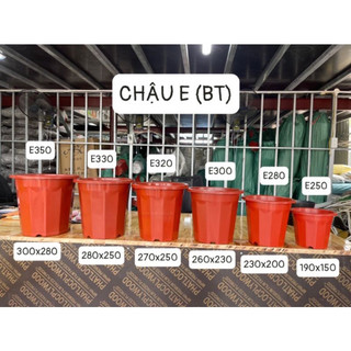 CHẬU NHỰA TRỒNG CÂY E230- E280-E300 20X30