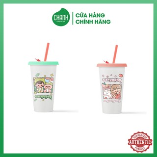 Ly nước nhựa caryophy 700ml