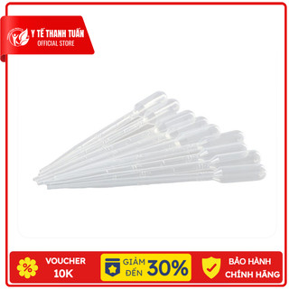 Ống pipet nhựa chưa tiệt trùng, ống nhỏ giọt nhựa dung tích 3ml
