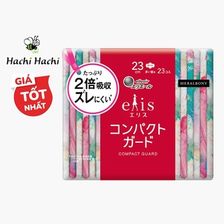 Băng vệ sinh siêu mỏng có cánh Elis compact 23cm (23 miếng) - Hachi Hachi Japan Shop