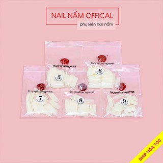 Móng úp HSM vuông lẻ size từ 5-9, chuẩn phom
