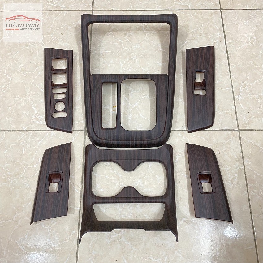 CRV 2024, Ốp Nội Thất Vân Gỗ Mờ Cao Cấp Xe Honda CRV 2024 2025 Bộ 6 Chi Tiết Có 2 Mẫu Lựa Chọn