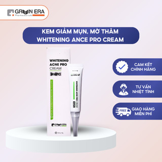 Kem Giảm Mụn, Mờ Thâm Whitening Ance Pro Cream Greenera Official