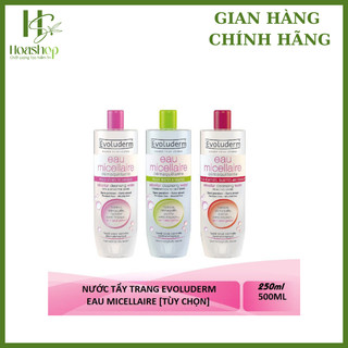 Nước tẩy trang Evoluderm Eau Micellaire