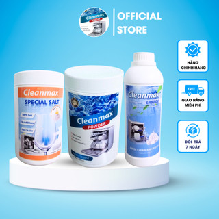 1,8kg Bột rửa bát +2kg Muối +1000ml Nước tráng và làm bóng