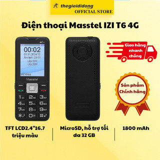 Điện thoại masstel izi t6 4g