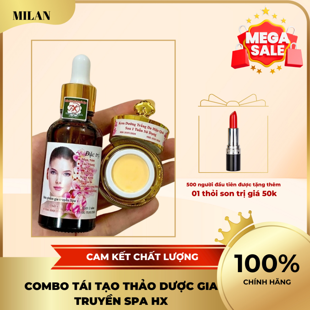 Combo spa tái tạo thảo mộc