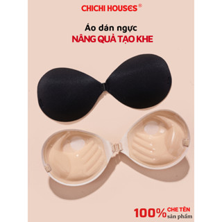 Áo Lót Dán Nâng Ngực Tạo Khe Cài Trước 3cm Kèm Dây Trong Chuyên Mặc Trang Phục Hở Lưng CHICHI HOUSES 0127