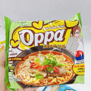 Mì Tôm Ăn Liền Oppa Ottogi Các Vị Gói 65g