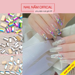 Hũ đá khối nail, đá khối chân bằng siêu sáng