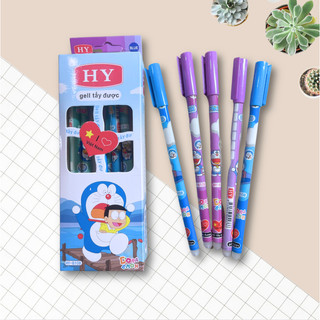 Bút Bi Nước Xoá Được 0.5mm Có Đầu Tẩy Viết Trơn Đẹp (1 Cái)