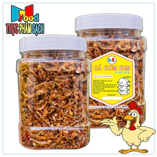 Cá Cơm Rim Tỏi Ớt - Ăn Liền - mặn ngọt - cay nhẹ