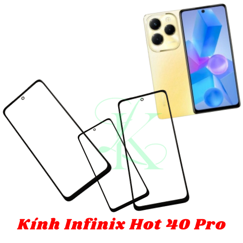 Kính ép trên màn hình dành cho Infinix Hot 40 Pro , kính ép dành cho infinix hot 40 pro