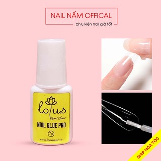 Keo dán móng, nail glue Lotus Pro siêu chắc 7g