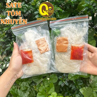 Bánh Tráng Dẻo Phơi Sương Muối Sặc SaTe - Muối Bò- Sốt Muối Siêu Cay | Quyên Tây Ninh