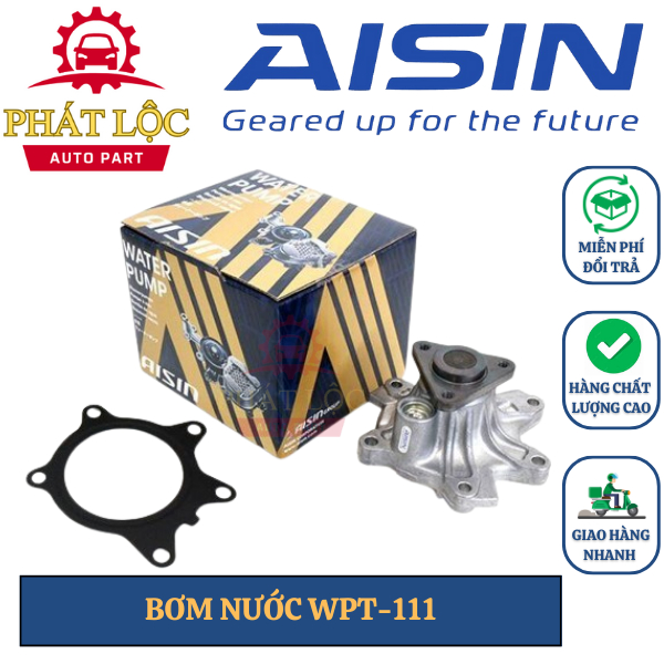 Bơm nước làm mát động cơ Vios 2002-2014, Yaris ( Aisin chính hãng)