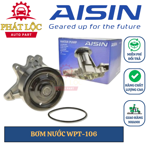 Bơm nước làm mát động cơ Aisin phù hợp với Altis 2001-2009 ( Aisin chính hãng)