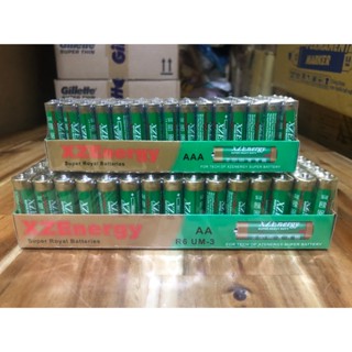  LỐC 60 VIÊN PIN TIỂU 2A  SIZE AA  GẮN ĐỒNG HỒ TREO TƯỜNG   PIN NHÍ 3A  SIZE AAA  GẮN REMOTE MÁY LẠNH XZENERGY 