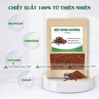 Bột đinh hương 100g, nguyên chất, thơm, mịn, bột gia vị tẩm ướp, nấu ăn - Chợ Thảo Dược Việt