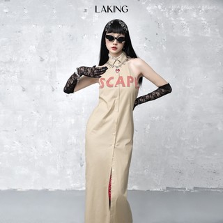 ESCAPE BROWN DRESS - Đầm nâu d760