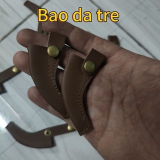 10 Cái Bao Da Đựng Cựa Gà Tre Gà Nòi ( Đủ Loại Tre Nòi Combo 10 Cái )