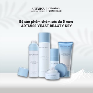 Bộ sản phẩm chăm sóc da 5 món ARTMISS YEAST BEAUTY KEY giúp làm sạch, dưỡng ẩm và cân bằng da