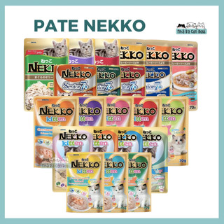 [Combo 12 Gói] Pate Cho Mèo Nekko 70g