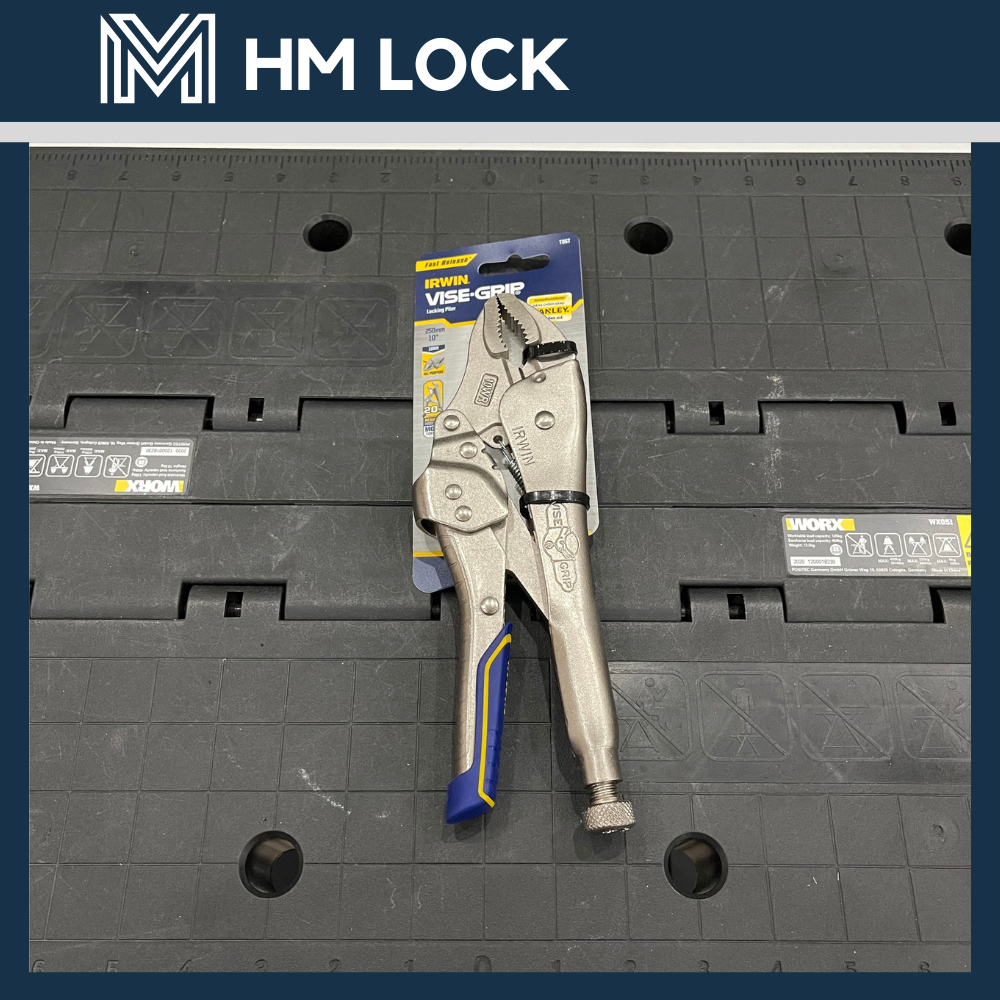 KỀM BẤM CHẾT CÁN BỌC CAO SU IRWIN 10 INCH CAO CẤP - HÀNG CHÍNH HÃNG - MÃ: T05T - HM LOCK