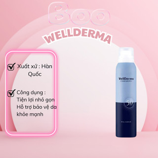 Xịt Chống Nắng Toàn Thân Wellderma 180ml
