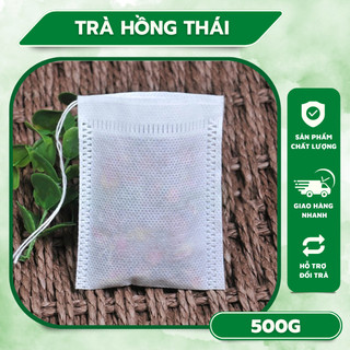 Set 100 túi lọc trà tiện lợi đa năng có dây rút dùng một lần