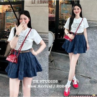 Set 3 món áo xốp mix cv giả bò kèm đai fumi