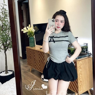 Set Váy Dây Ren Mix CV Bí Ngô FUMI