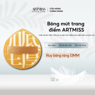 Bông mút trang điểm ARTMISS Siêu mềm, Dễ tán kem nền, cushion, siêu tiện dụng