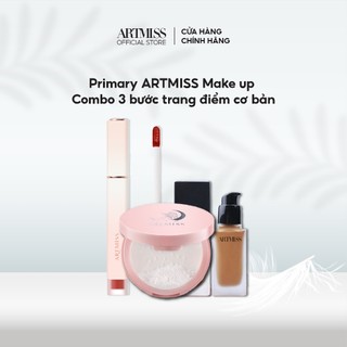 Primary ARTMISS Make up Combo 3 bước trang điểm cơ bản tự nhiên tặng ngay bút kẻ mắt chống trôi
