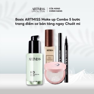 Basic ARTMISS Make up Combo 5 bước trang điểm cơ bản tăng ngay Chuốt mi