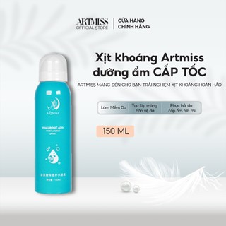 Xịt khoáng artmiss dưỡng ẩm cấp tốc , cấp ẩm 150ml